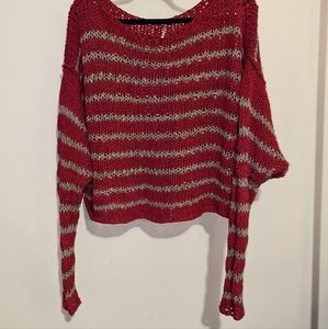 Free People Striped Sweater